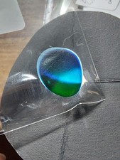 Greens And Blues Seaham Seaglass Multi. Blue Back. 18x15mm