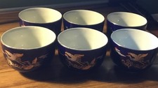 Set Of 6 Cobalt Blue With