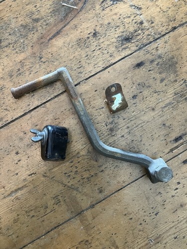 Yamaha xs1100 kick start - start, lever