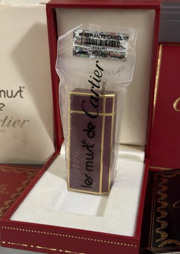 Cartier vintage laque grenat - vintage,
