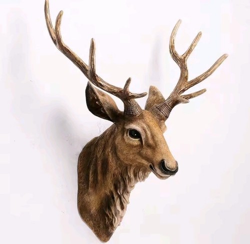 Faux deer head - head, mount