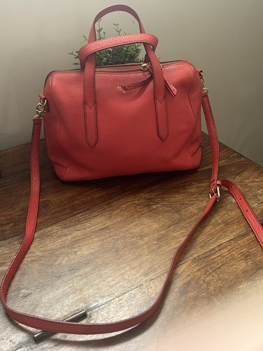 Fossil sydney satchel - sydney, red