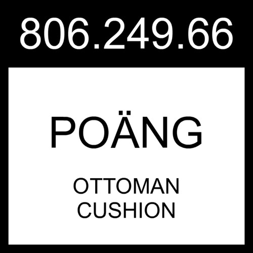 Ikea poang poäng ottoman - poÄng,