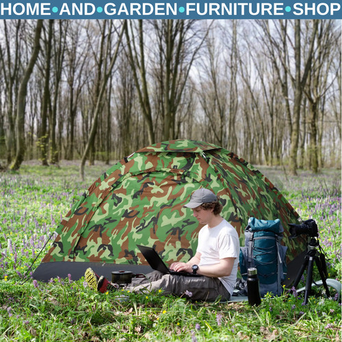 Person camping tent - person,
