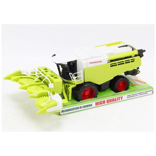 Green combine harvester - combine, top
