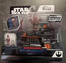 Star Wars Micro Galaxy Squadron Poe Dameron's T-70 X-WING #0062A ARMADA EDITION