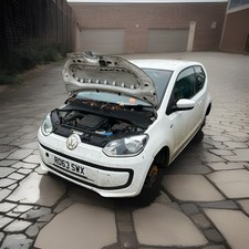Volkswagen UP  breaking WHITE