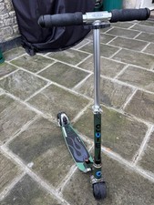 Micro Scooter Rocket Green, Extra Wide Wheels, Folding, Adjustable Handle Height