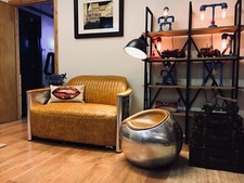 Aviator 2 Seater Sofa Tan