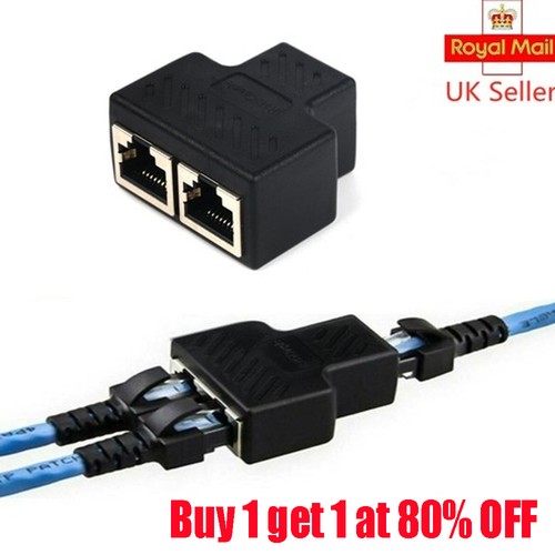Rj45 splitter adapter lan - rj45,
