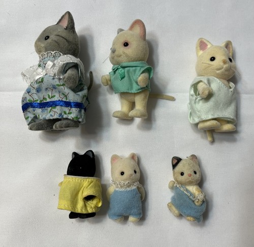 Sylvanian families persian cat - families,