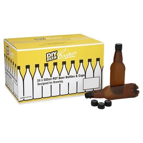 Coopers plastic beer bottles - beer, &