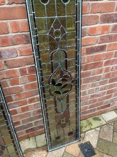 Leaded light glass window