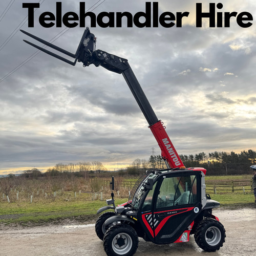 Mini compact telehandler - mini, hire