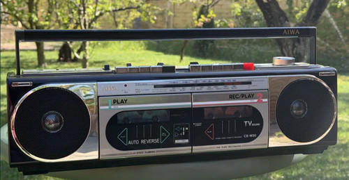 Aiwa w20 rare - cs-w20, serviced