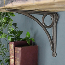 Cast Iron Circle Design Shelf