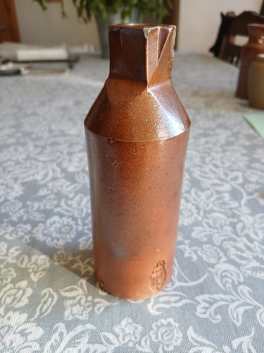 Antique stoneware ink bottle - ink,