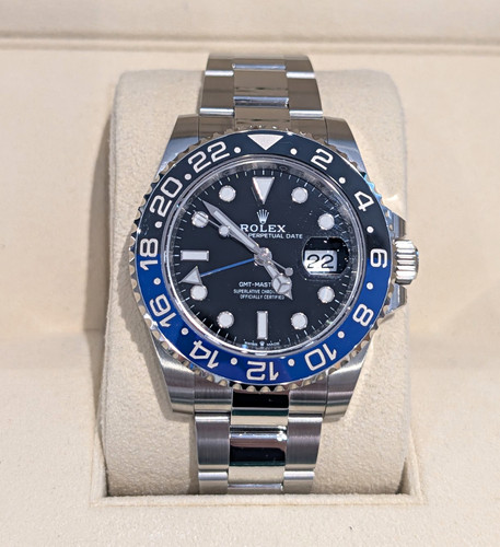 Rolex gmt master batman - ii,