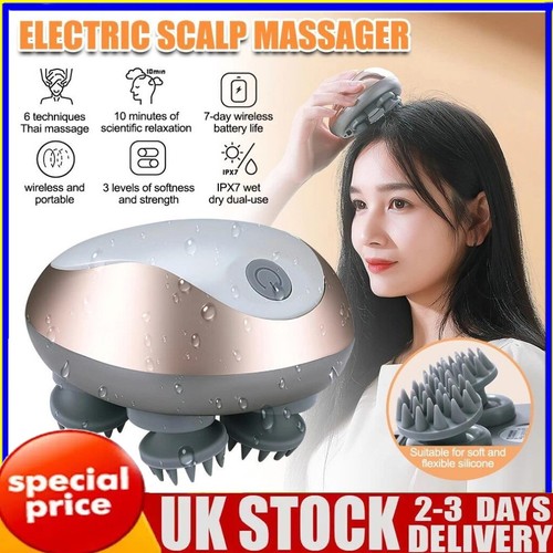 Electric head scalp massager - electric,