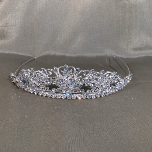 White sparkling crystal bridal - sparkling,