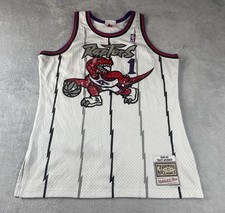 Mitchell & Ness Toronto Raptors Jersey Size Large 98-99 Mcgrady Hardwood
