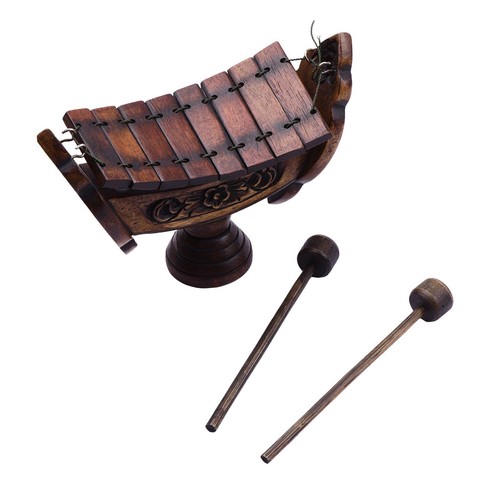Wooden xylophone notes - wooden, 8