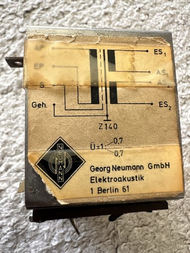 Neumann microphone transformer - neumann,