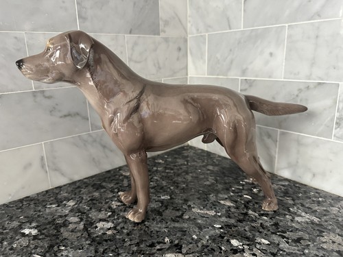 Porcelain dog nymphenburg - porcelain,