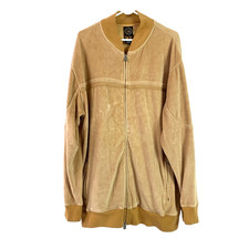 Y2K G-Unit Brown Velour Zip Up