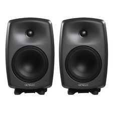 Genelec 8040B Active Studio Monitors, Black (Pair) (NEW)