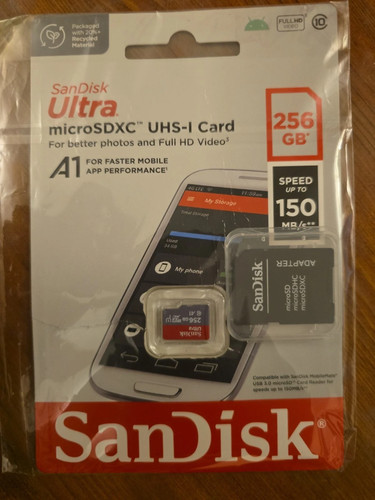 Sandisk ultra 256gb - class,