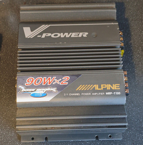 Alpine power car amp - 2.1,
