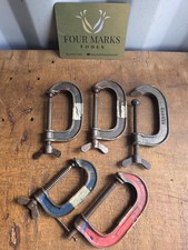 5 x Record G Clamps Wing Nut G
