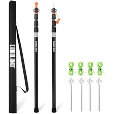 CAMULAND Heavy Duty Tent Poles