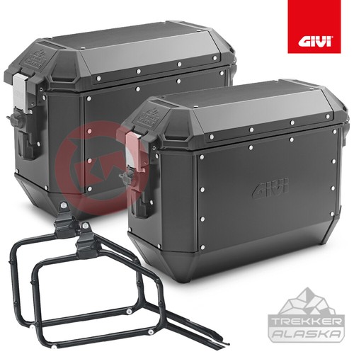 Givi trekker alaska black side - givi,