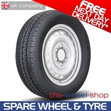 16" Ford Transit Custom 2024-On Full Size Spare Steel Wheel & 235/65R16C Tyre