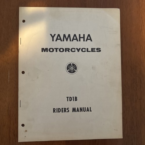 Yamaha motorcycles td1b riders - yamaha,