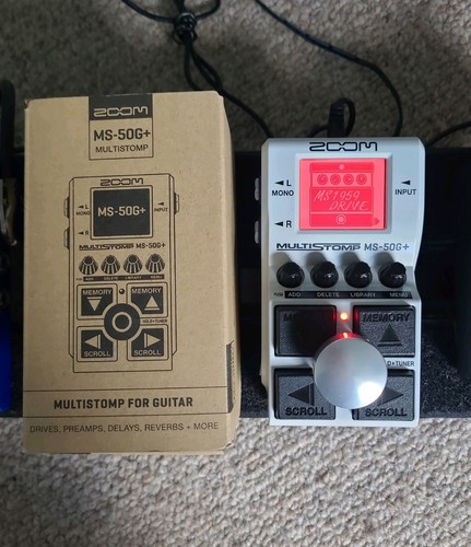 Zoom 50g multistomp - ms-50g+, guitar
