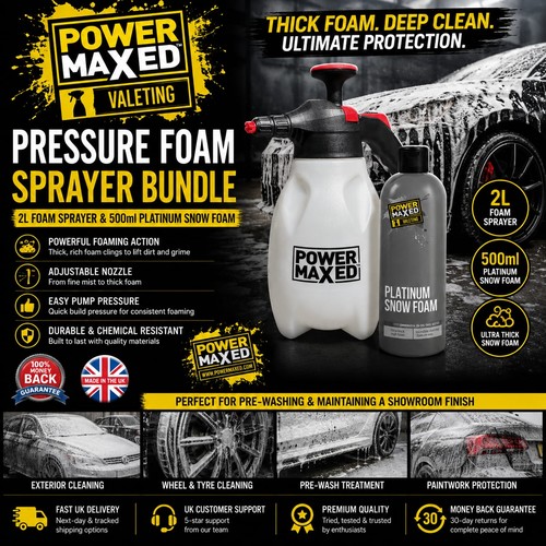 Pressure foam sprayer pump - foam,