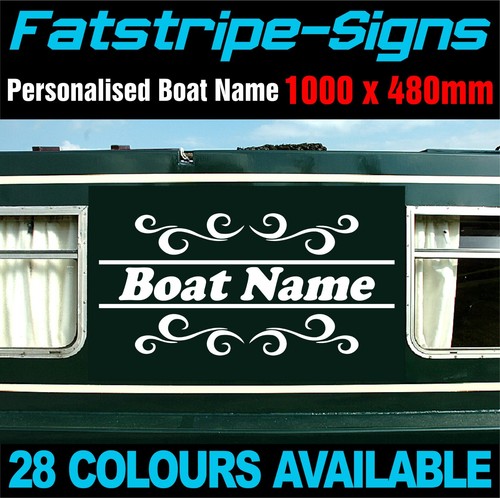 Personalised narrow boat barge - narrow,