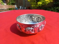 SOLID SILVER antique Asian