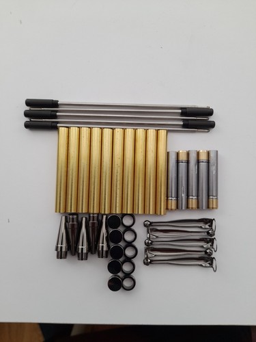 Gun metal slimline pen - 5,
