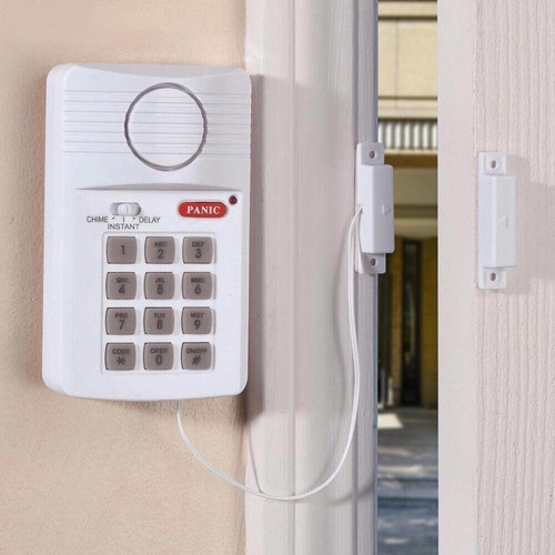 Wireless burglar alarm - burglar, shed