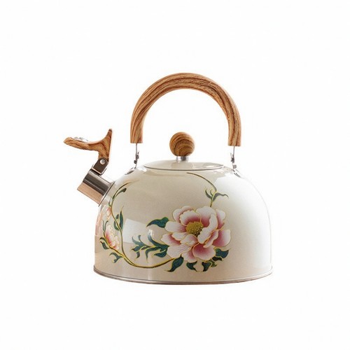 Whistling tea kettle retro - tea,