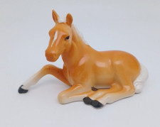 Vintage Palomino Foal Horse Lying Model (Early Model) A530