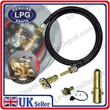 GasBank Bottle refill kit with hidden LPG filler point and adaptor bayonet m10