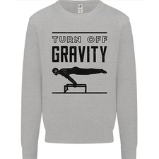 Pommel Horse Gymnastics Turn Off Gravity Gymnast Mens Sweatshirt Jumper