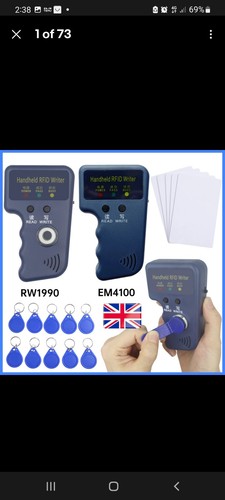 Handheld 125khz rfid copier - handheld,