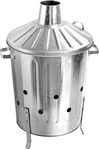 35l galvanised metal - 35l, rubbish