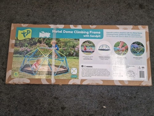 Metal dome climbing frame - dome,